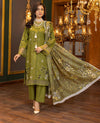 Full Heavy Laser-Cut Embroidery with Soft Pashmina Shawl