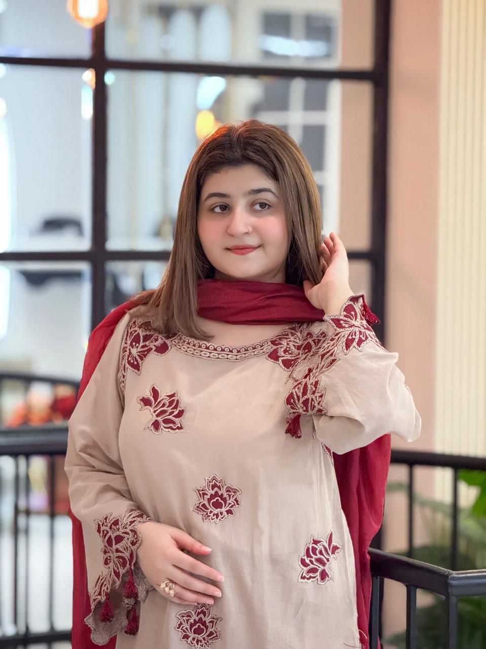 3-Piece Embroidered Suit