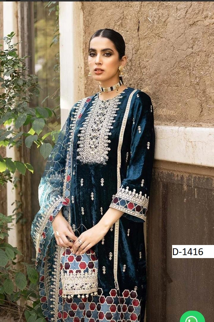 ANAYA – Wedding Velvet Collection Luxury 3-Piece