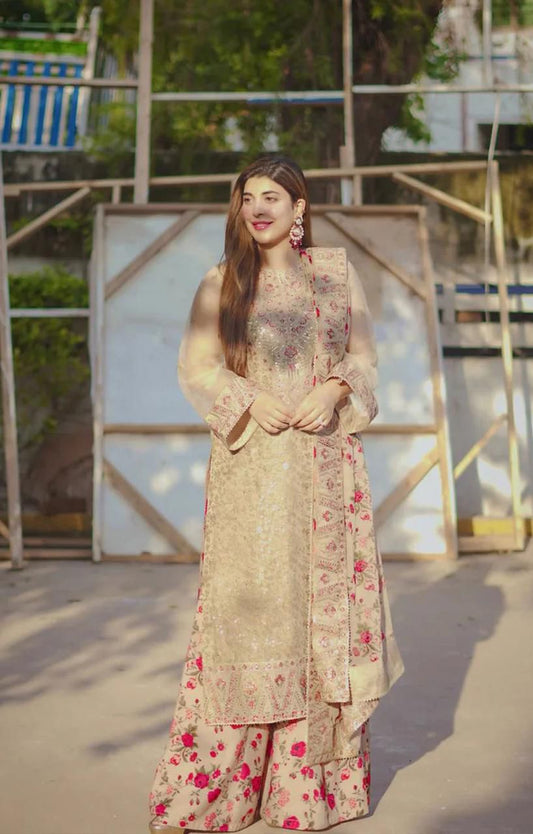 3-Piece Organza Suit