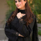 Embroidered Dhanak Suit - 3PC Winter Wear with Fully Embroidered Shawl & Patches