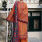 Hussain Rehar Premium Dhanak 3PC Heavy Embroidered Suit with Pashmina Shawl