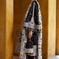 Heavy Embroidered Dhanak 3-Piece Suit with Cutwork Net Dupatta