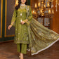 Full Heavy Laser-Cut Embroidery with Soft Pashmina Shawl