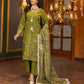 Full Heavy Laser-Cut Embroidery with Soft Pashmina Shawl