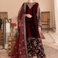 BAROQUE Inspired Luxury Velvet Suit: Heavy Hand-Worked Zari & Sequence Ensemble