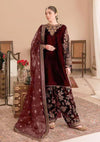 BAROQUE Inspired Luxury Velvet Suit: Heavy Hand-Worked Zari & Sequence Ensemble