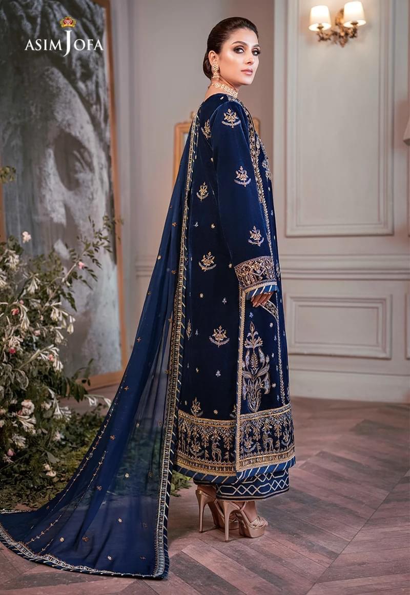 Makhmal Royal Velvet 3Pc Suit
