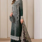 GULAAL Embroidered Net 3-Piece Suit (Master Replica)