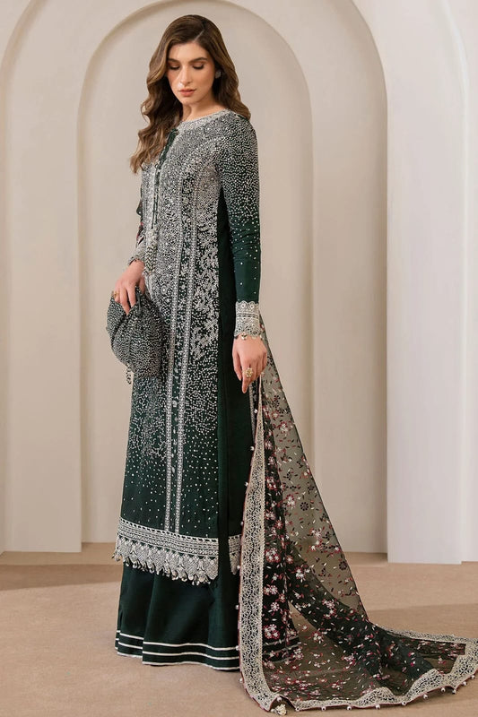 GULAAL Embroidered Net 3-Piece Suit (Master Replica)