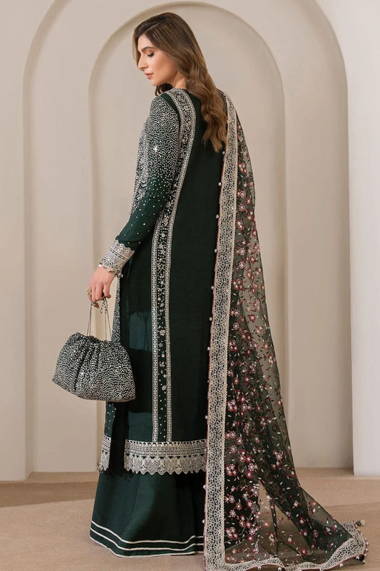 GULAAL Embroidered Net 3-Piece Suit (Master Replica)