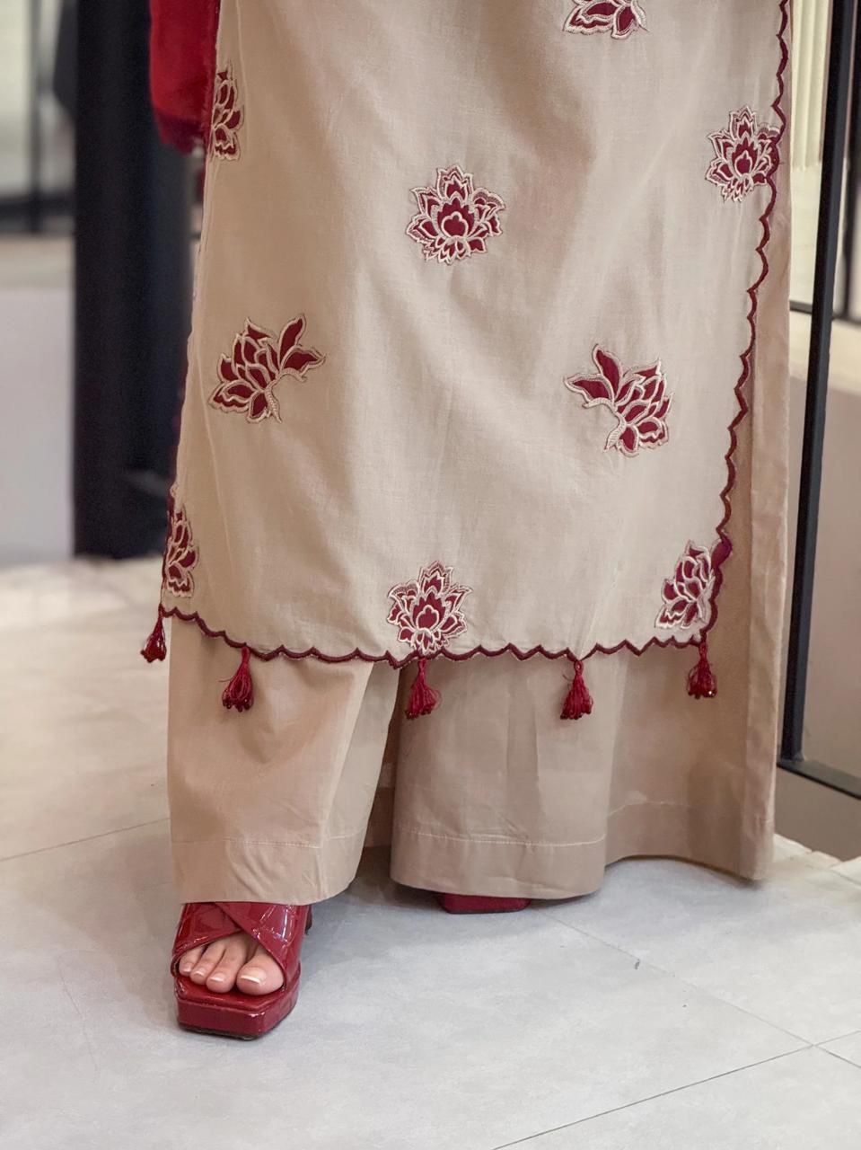 3-Piece Embroidered Suit