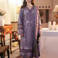 Luxury Dhanak 3-Piece Embroidered Ensemble