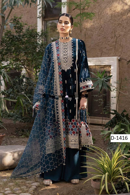 ANAYA – Wedding Velvet Collection Luxury 3-Piece