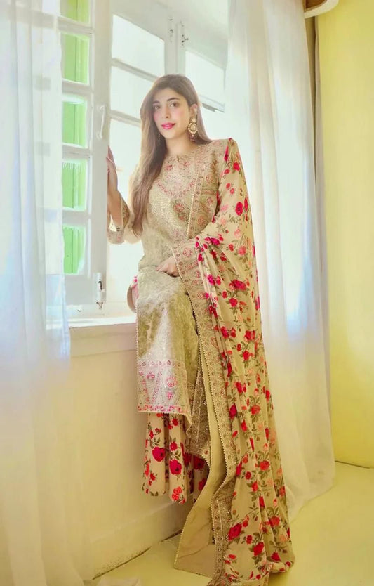 3-Piece Organza Suit