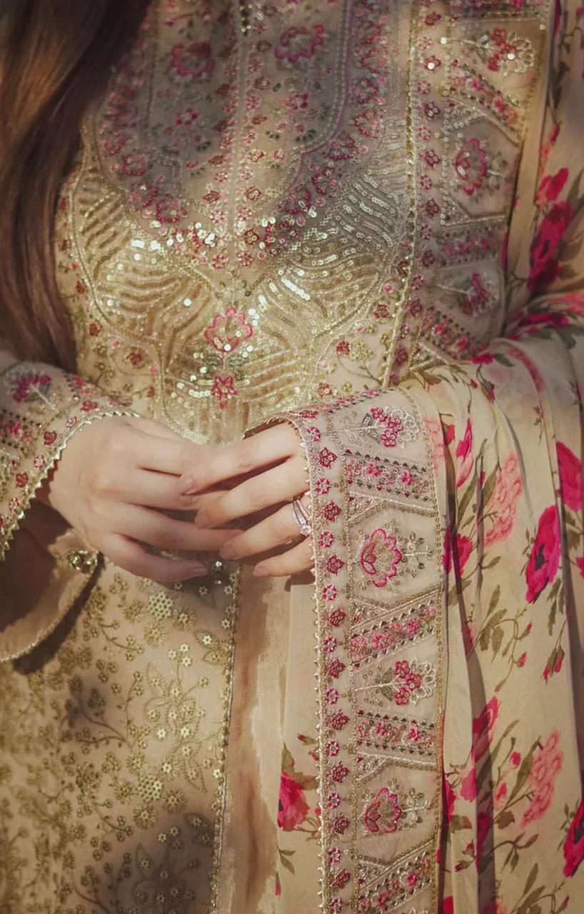 3-Piece Organza Suit