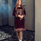 Azure Velvet Luxury Collection Replica | Heavy Embroidered Velvet Suit with Viscose Silk Trouser (3PC)