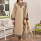 Premium Dhanak 3-Piece Embroidered Suit
