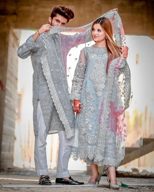 Luxury Organza Replica Suit